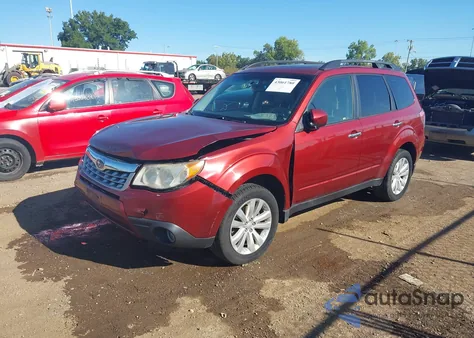 2012 Subaru Forester 2.5X Limited из США, поврежденный, VIN JF2SHBEC3CH458588